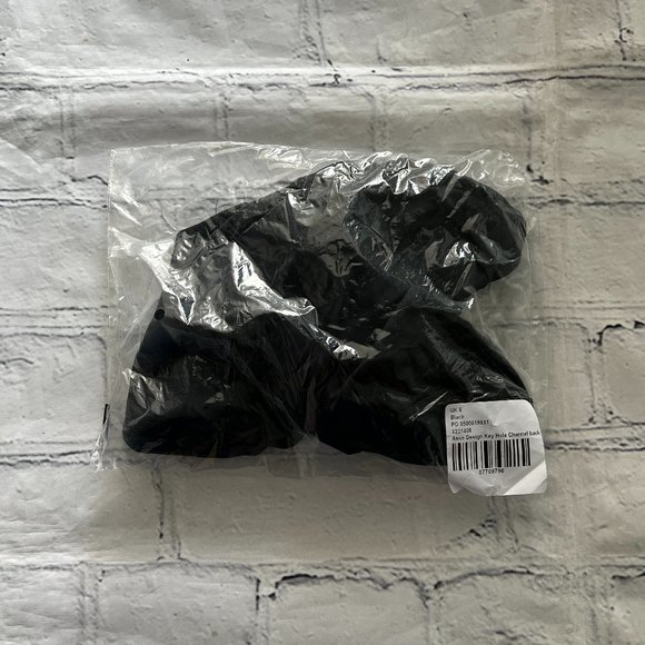 ASOS Design Key Hole Channel Back Swimsuit - Picture 6 of 6